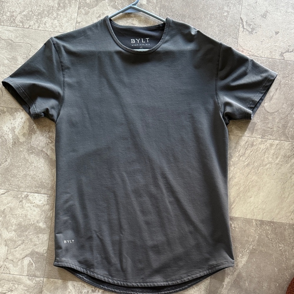 BYLT Basics Charcoal Short Sleeve Tee